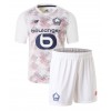 Baby Fußballbekleidung Lille OSC Auswärtstrikot 2024-25 Kurzarm (+ kurze hosen)